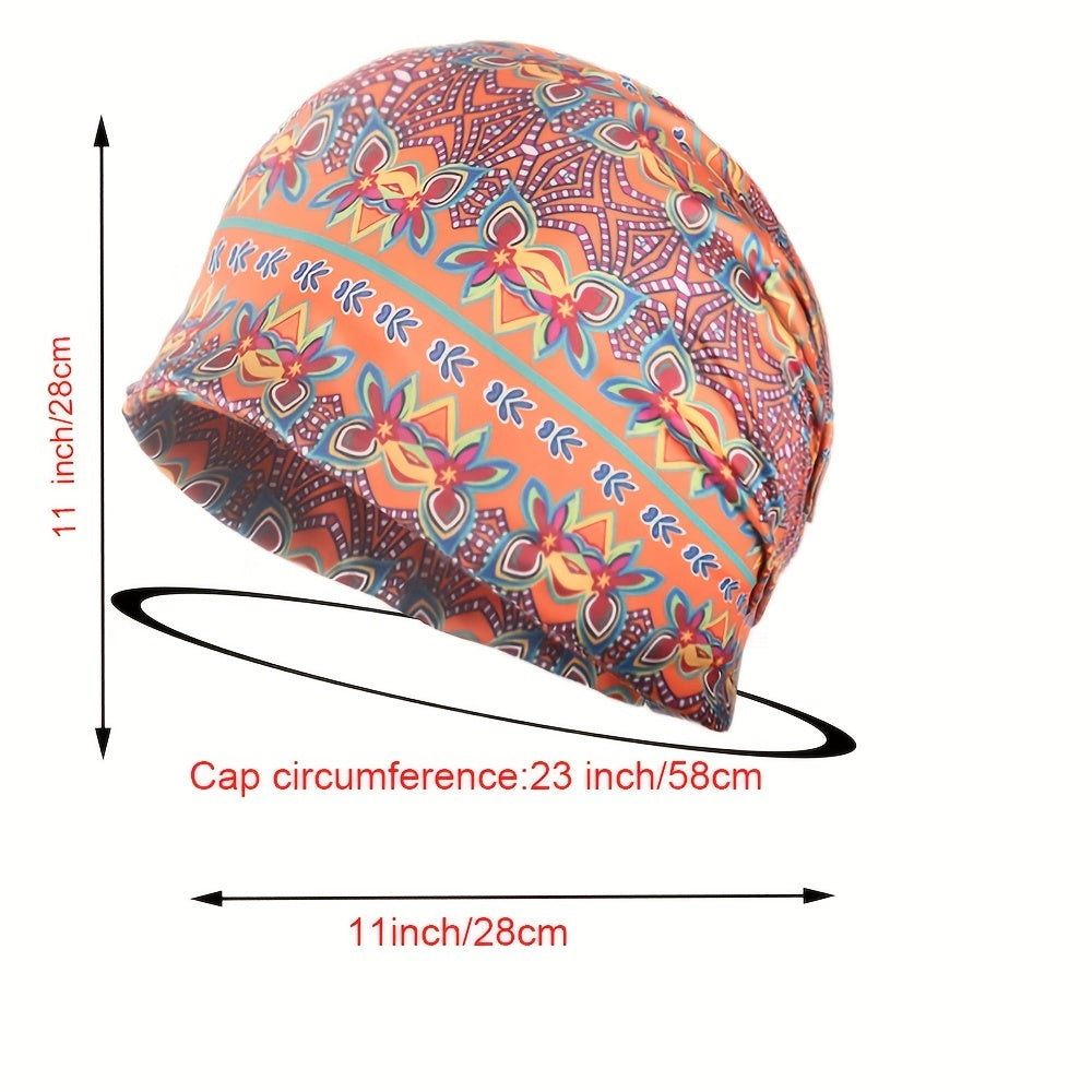 Slouchy Beanie Hat Baggy Skull Sleep Cap Stretch Knit Sleeping Hat