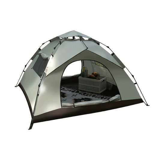 UV Protection Camping Tent with 2 Doors and 2 Windows