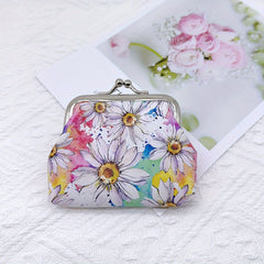 Girls Daisy Flower Coin Purse Bag Birthday Gift