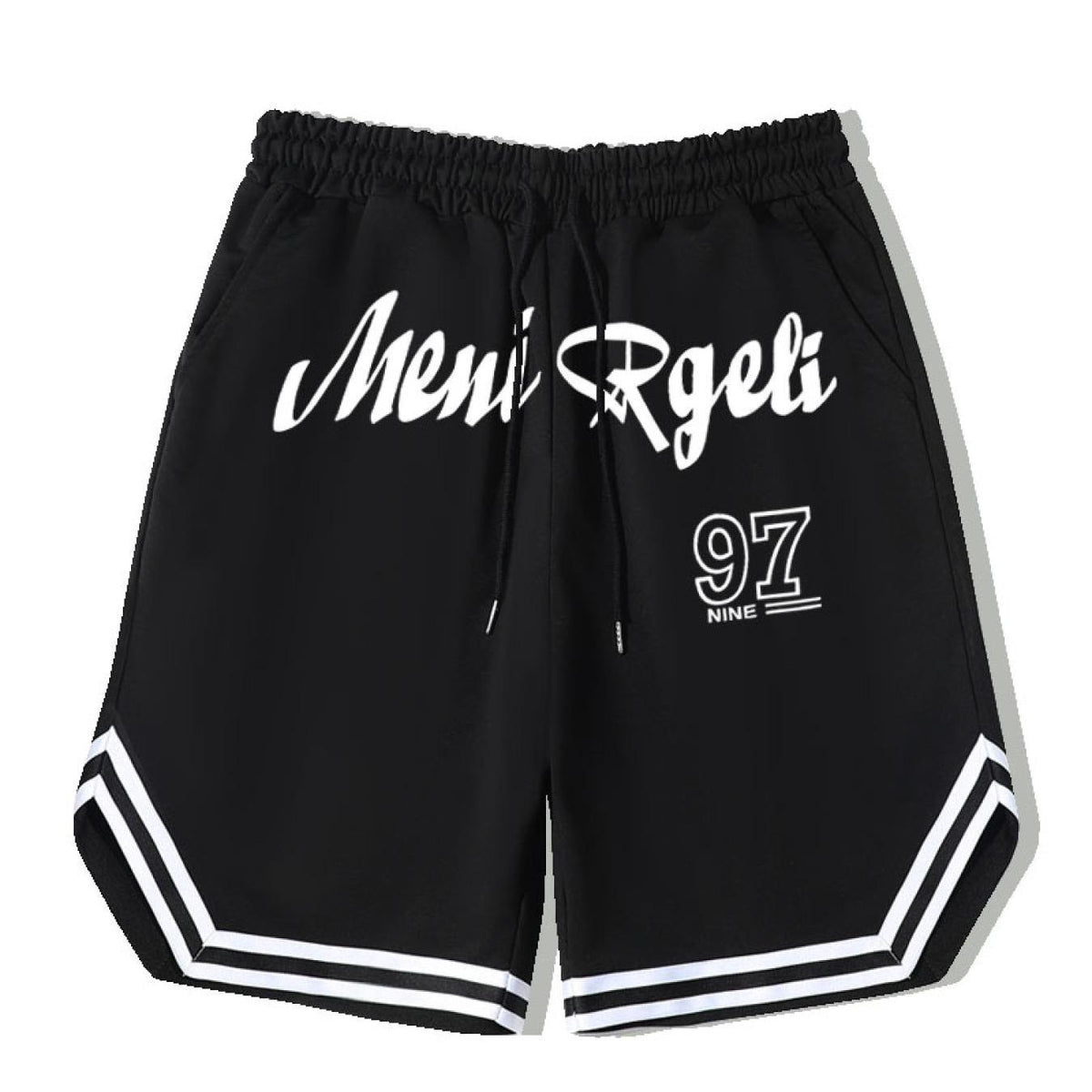 Men's Casual Stripe Comfy Shorts - Stretch Elastic Waist