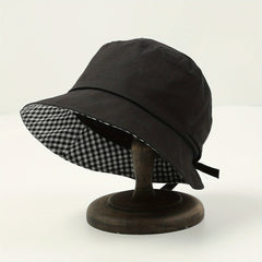 Short Brim Bucket Hat Lightweight Solid Summer Sun Hats Fisherman Cap Women