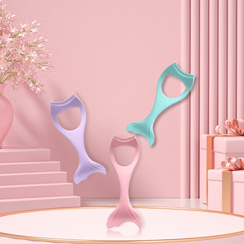 Mermaid Silicone Eyeliner Guide Tool for Women and Girls