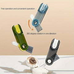 U-shaped Cup Cleaning Brush Rotates to Clean, Groove Cleaning Brush