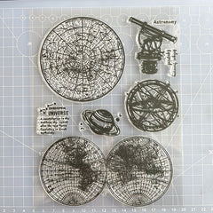Universe Silicone Transparent Stamp