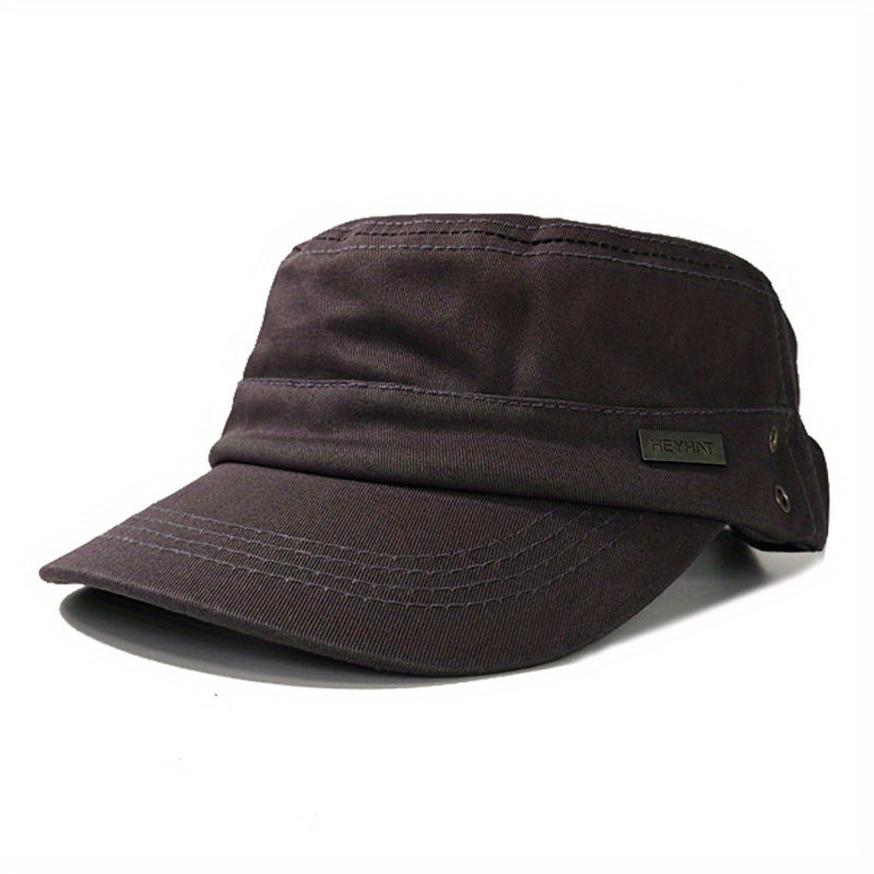 Casual Flat Cap Baseball Cap Sun Hat for Men and Women