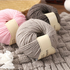 2pcs Australian Wool Thread - DIY Knitting - Warm and Soft