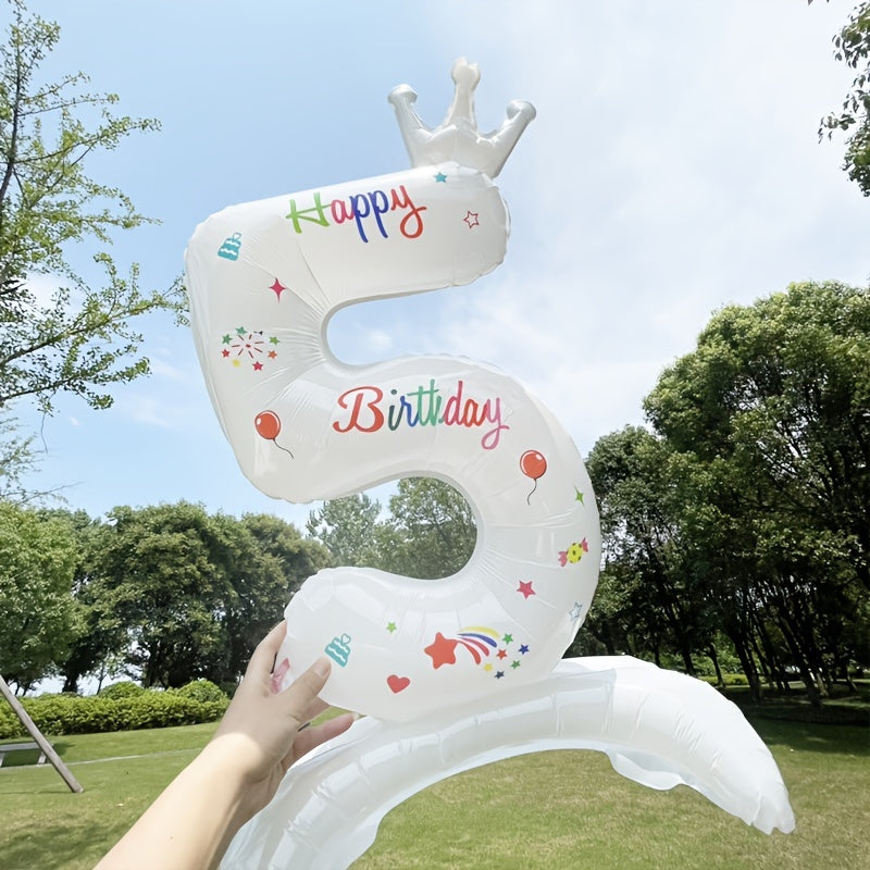 DIY Number Balloon for Birthday Party Decorations