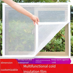 Winter Window Insulation Kit - Cuttable Translucent Film