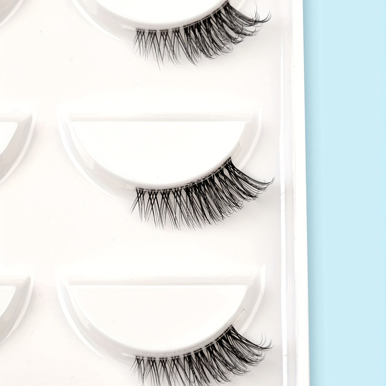 5 Pairs Natural Look 3D Wispy False Eyelashes