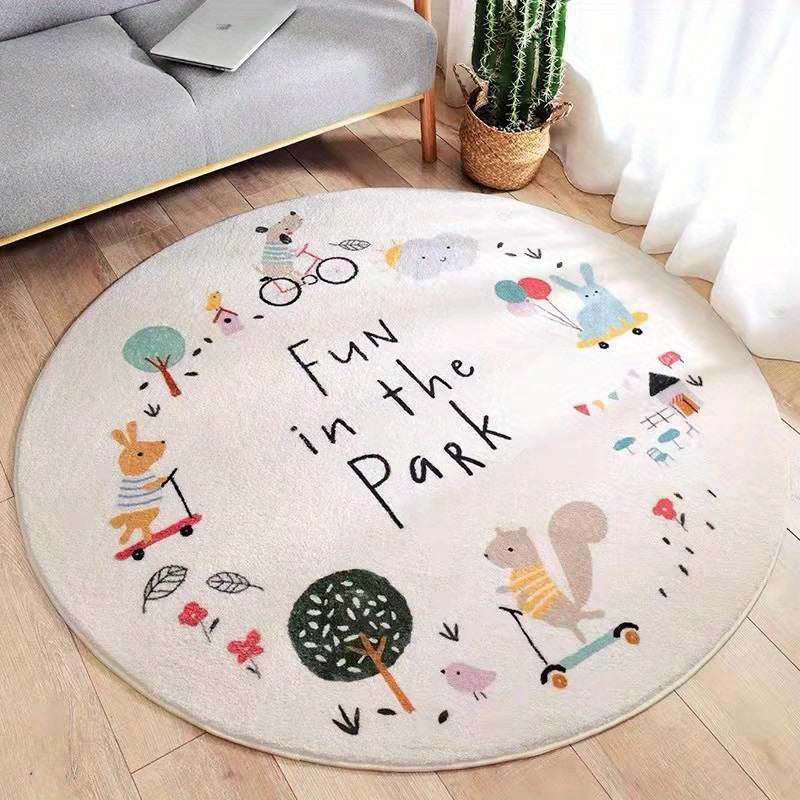 Soft Cashmere Child Play Mat Crawling Mat 60