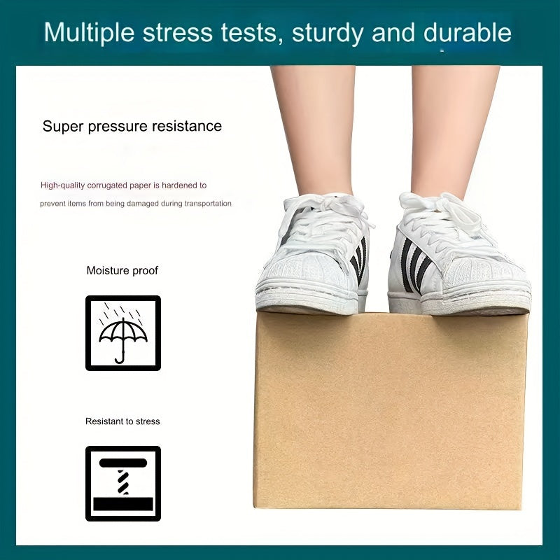 60-pack 21x11 Three-Layer Corrugated Cardboard Boxes