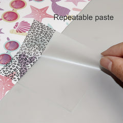 Leopard Print Index Sticker PET Sticky Note 7 6 7 3 3in