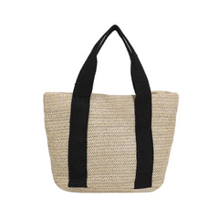 Summer Straw Woven Bag Tote Bag for Anniversary