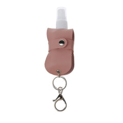 50ml Squeeze Spray Bottle Travel Refillable Leakproof with Keychain Holder