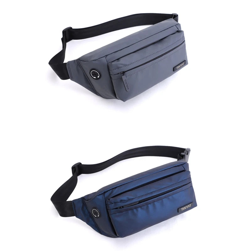 63HC Women's Bum Bag Nylon Phone Pouch for Travel