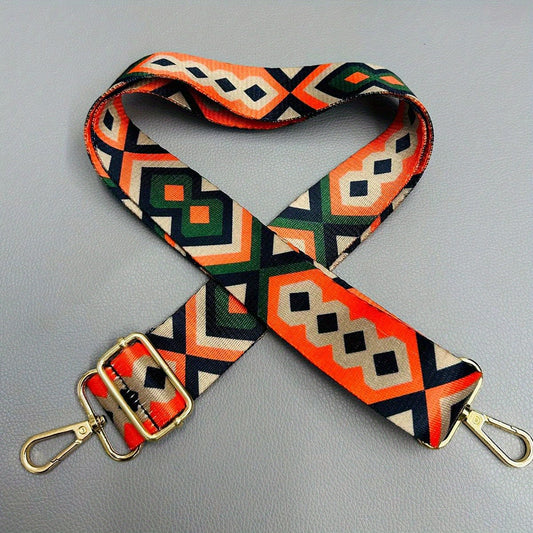 Pattern Wide Bag Strap Stylish Durable Shoulder Bag Strap