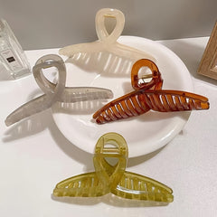 4pcs Large Butterfly Hair Claw Clips For Women