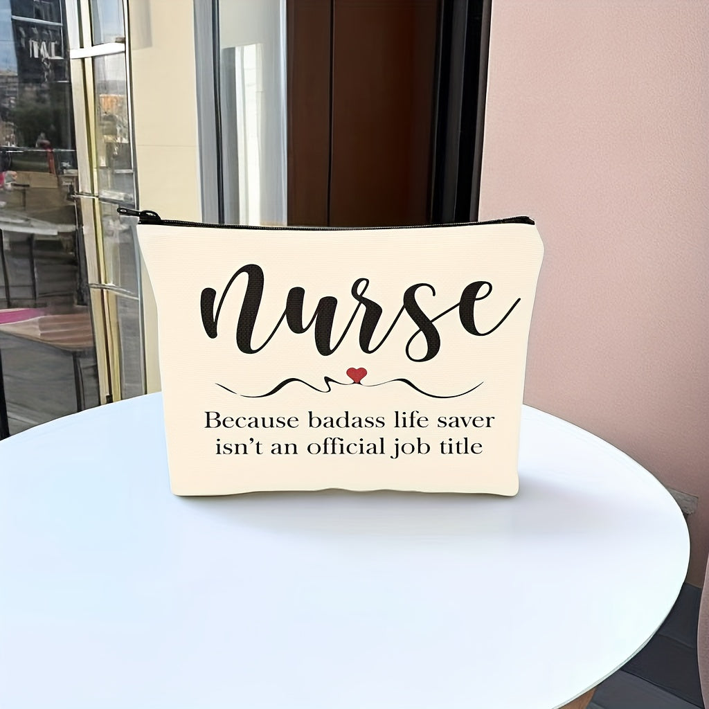 Waterproof Nurse Life Saver Cosmetic Bag