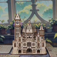 3D Wooden Castle Puzzle Kit Architecture Gift Thanksgiving Christmas