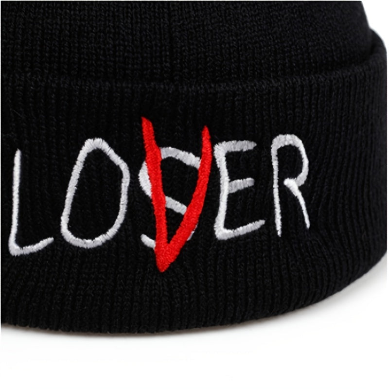 Sports Embroidered Knit Hat