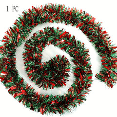 5pcs Christmas Tree Garland Decoration Indoor/Outdoor Party Decor