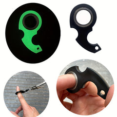 Creative Key Chain Fidget Spinner Toys Men Women Car Keychain Gadget Gift