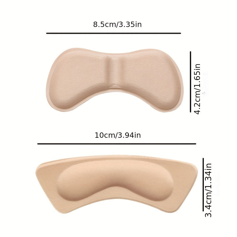 Heel Insoles Patch Pain Relief Anti-wear Cushion Pads Feet Care Heel Protector