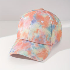 Tie Dye Sun Hat Baseball Cap For Students