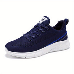 Women's Breathable Mesh Sneakers Low Top Lace Up Sport Running Walking Shoes
