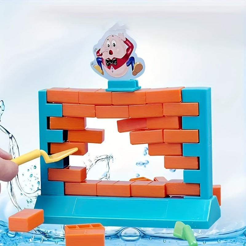 Children's Wall Breaking Pushing and Building Blocks Game