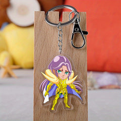 Anime Figure Keychain Toys Acrylic Two Sided Manga Key Chain