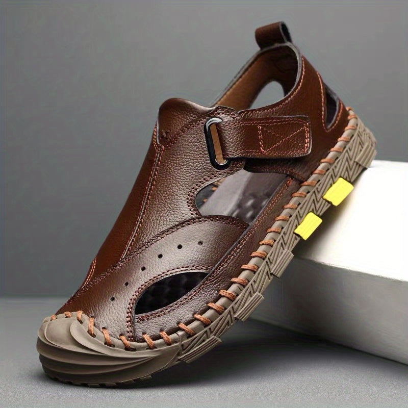 Men's Closed Toe Outdoor Beach Sandals Non Slip Shoes