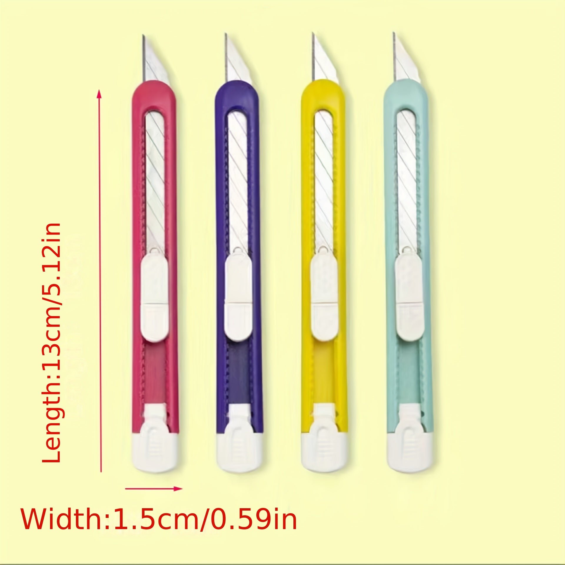 4pcs Hand Unboxing Express Pencil Sharpener 9mm Art