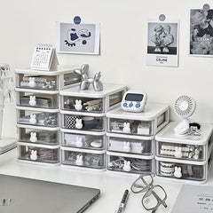 Desk Organizer Drawers Pen & Pencil Stand Stationery Storage