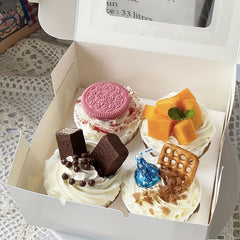 30pcs Cake Boxes Bakery Boxes with Window