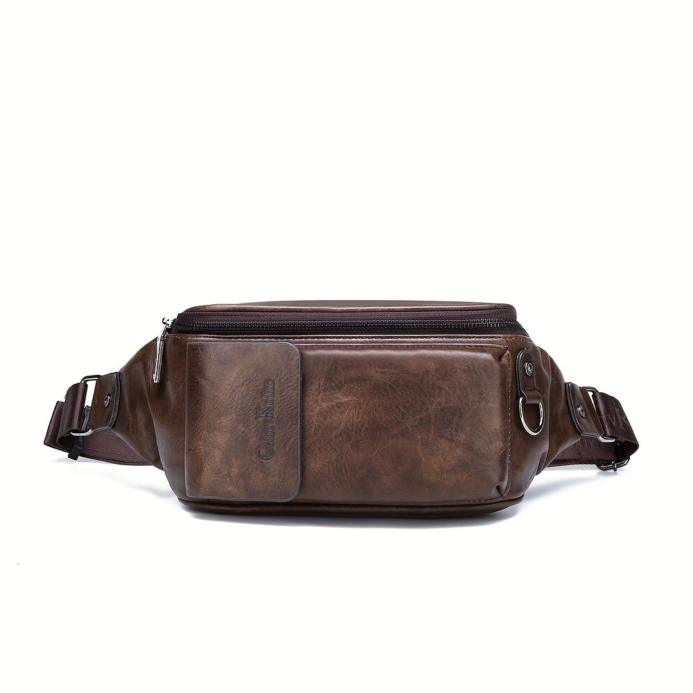 Men's Water Resistant Waist Bag Outdoor Crossbody Shoulder Bag