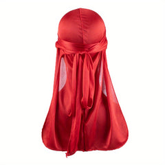 Unisex Silky Plain Head Wrap Outdoor Riding