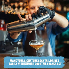 Boston Bartender Set Stainless Steel Cocktail Bar Accessories