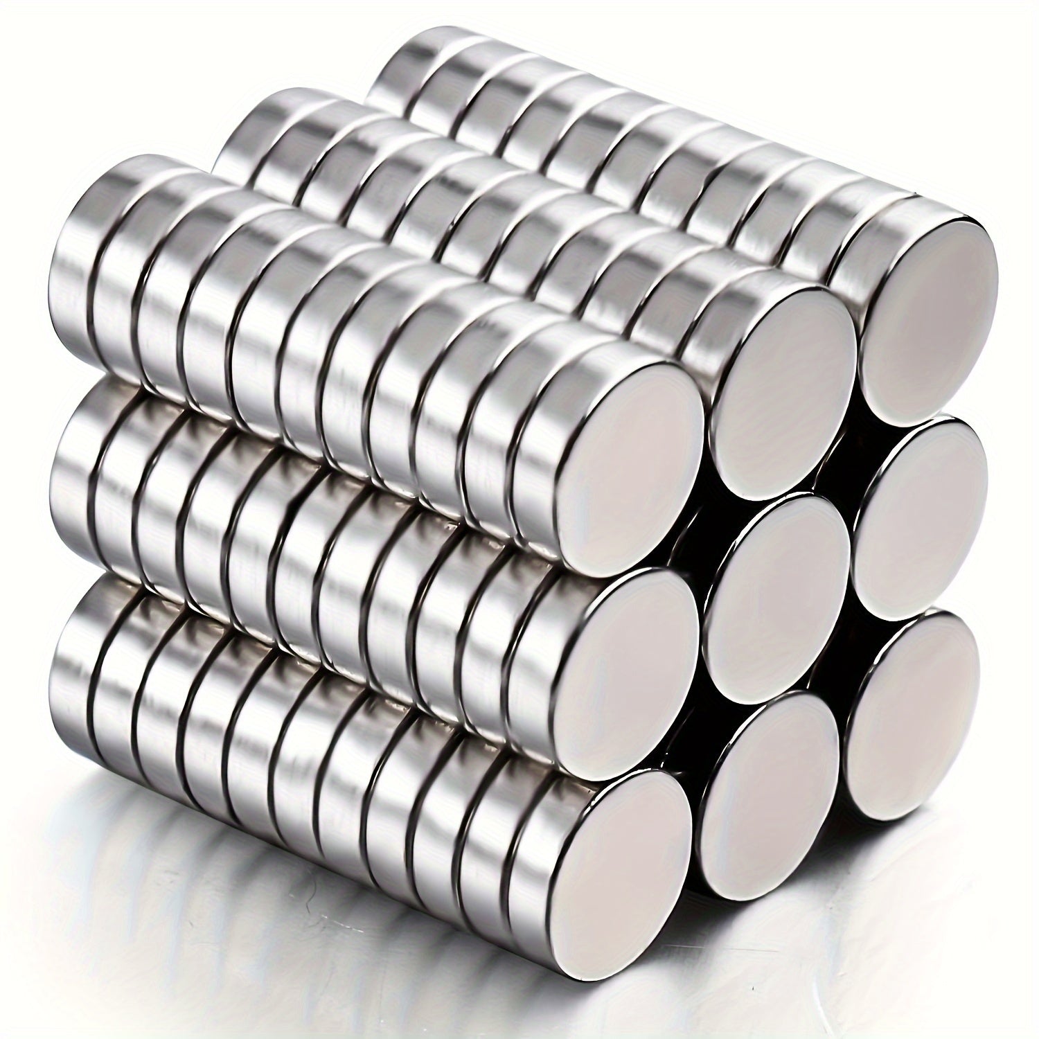 10x3mm Round Neodymium Magnets for Crafts - Pack of 10