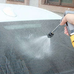 High Pressure Car Wash Water Gun Long Rod Garden Hose Nozzle