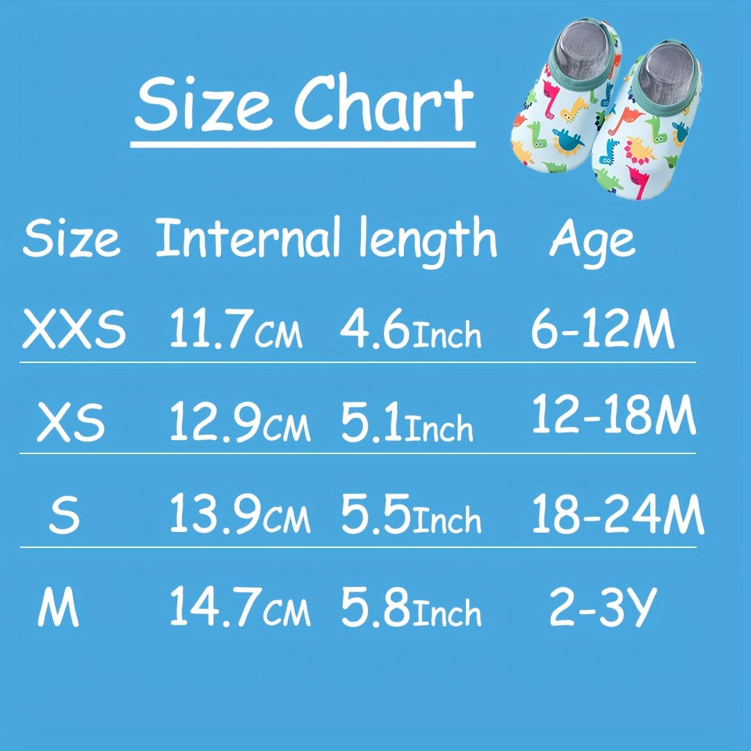 Non-slip Cartoon Animal Print Floor Socks for Toddlers