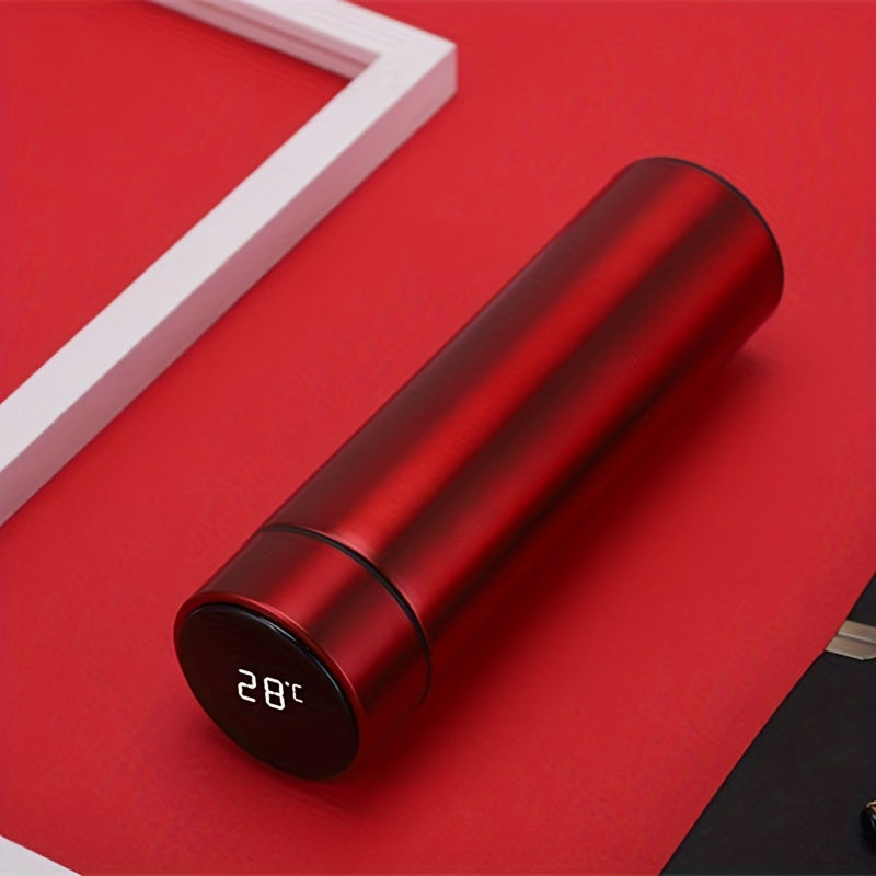 Digital Temperature Display Water Bottle Insulated Stainless Steel Water Cup