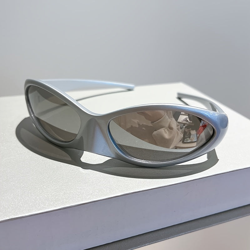 Wrap Around Sunglasses For Cycling UV400 Eye Protection Eyewear