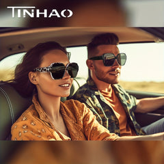 TINHAO Square Polarized Fit Over Sunglasses