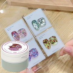 Glitter Gel Nail Polish Holographic Broken Diamond Gel Polish