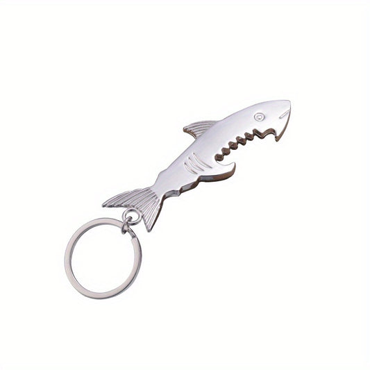 Shark Guitar Bottle Opener Keychain