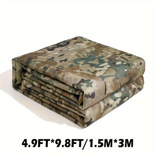 300D Camo Mesh Burlap Ground Blinds for Wildlife Photography