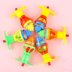 2pcs LED Flash Spinning Toys Glow Spinning Top Party Supplies