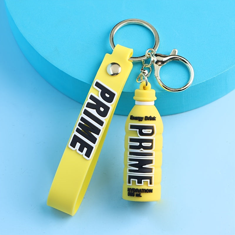 Creative Drink Bottle Key Chain Car Key Pendant Bag Ornament