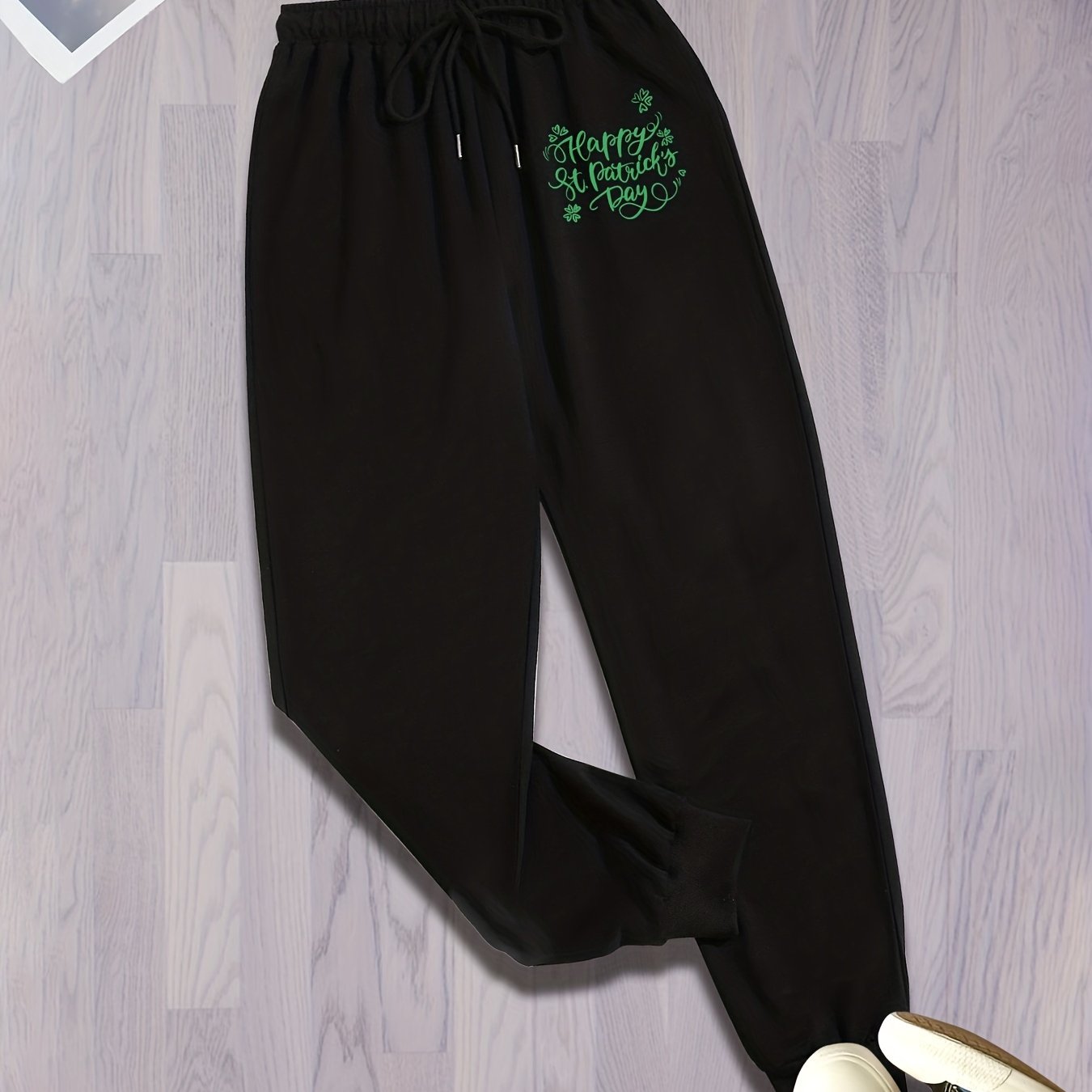  St Patrick's Casual Sports Sweatpants Women's Plus